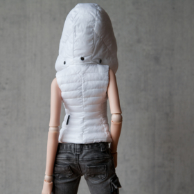 HDF Down Vest hoodie Prototype - Image 3