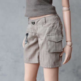 “PROTOTYPE” MOBILITY TREKKING SHORTS(MOCHA BEIGE）② - Image 2