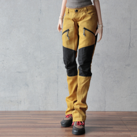 “PROTOTYPE” LIGHTWEIGHT TREKKING PANTS(MUSTARD)① - Image 4