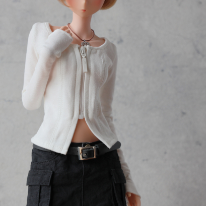 Minimal Zip Knit