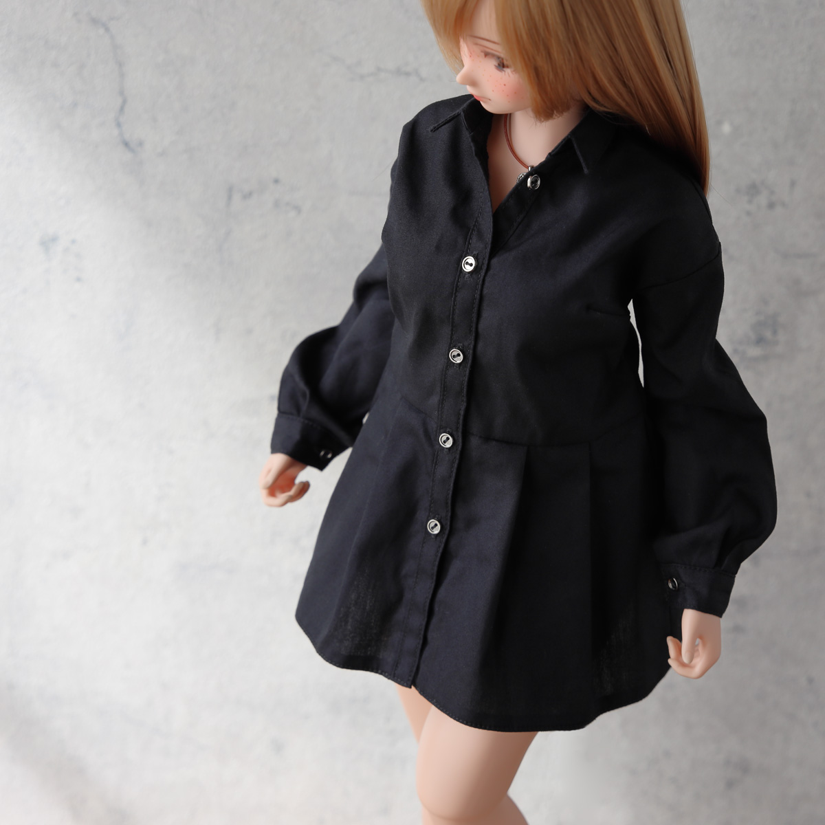 Two Moods - For Pear Body (Black Shirts Dress)