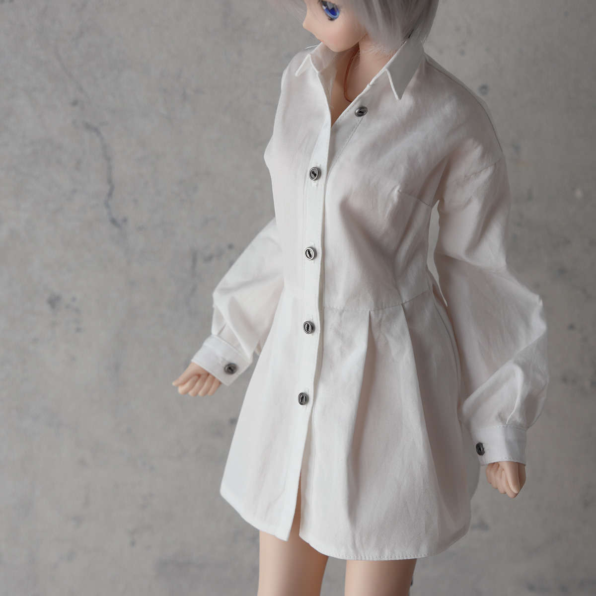 Two Moods (White Shirs Dress)