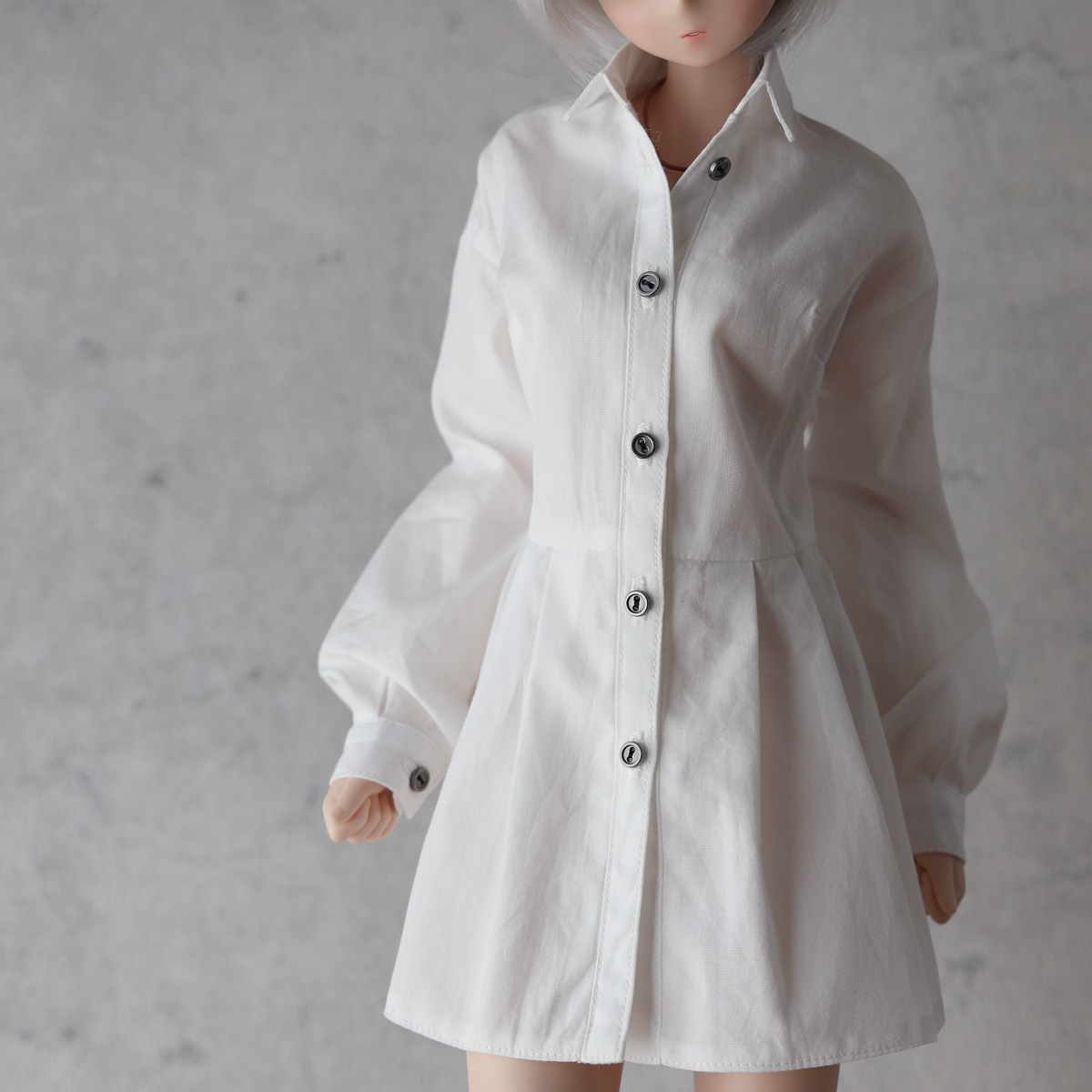 Two Moods (White Shirs Dress)