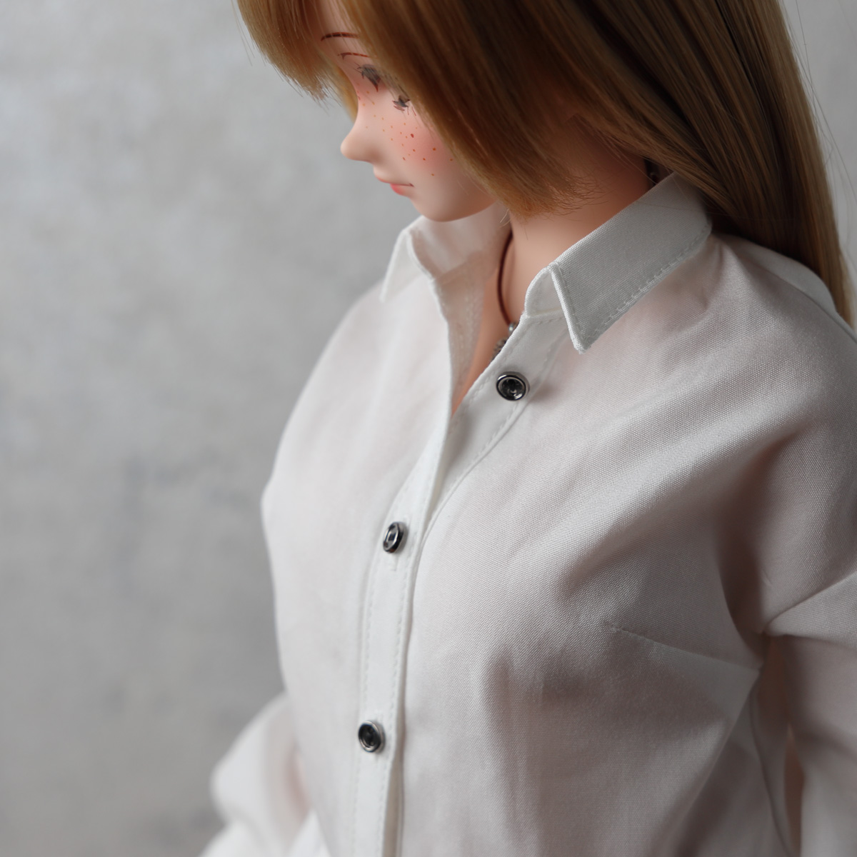 Two Moods - For Pear Body (White Shirts Dress)