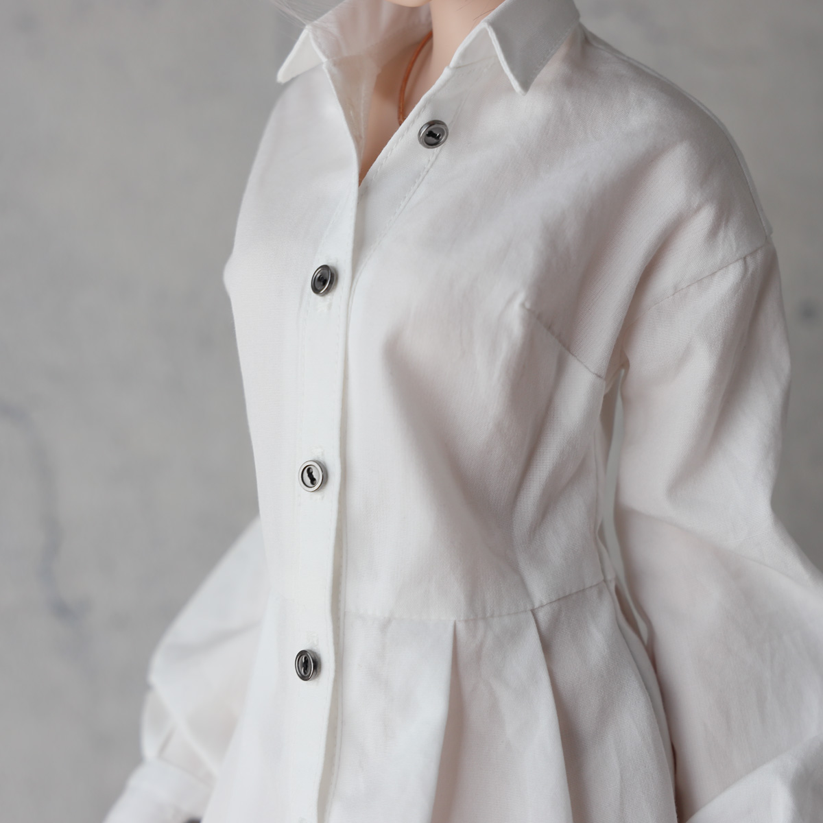 Two Moods (White Shirs Dress)