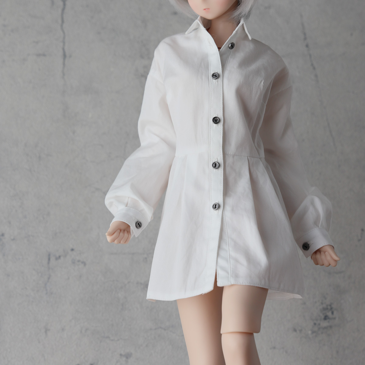 Two Moods (White Shirs Dress)