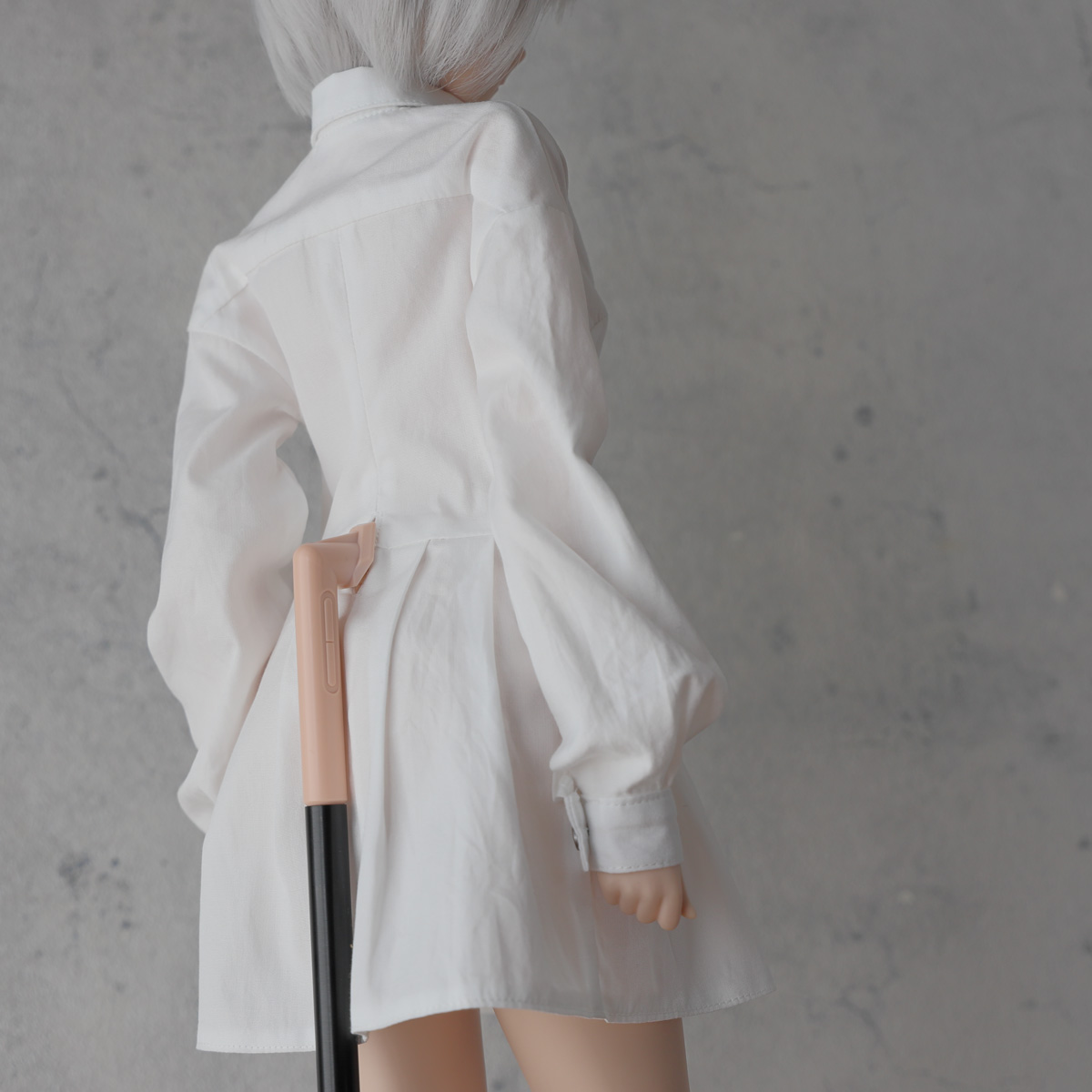 Two Moods (White Shirs Dress)