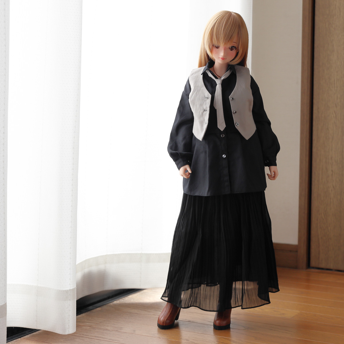 Two Moods + Long Skirt