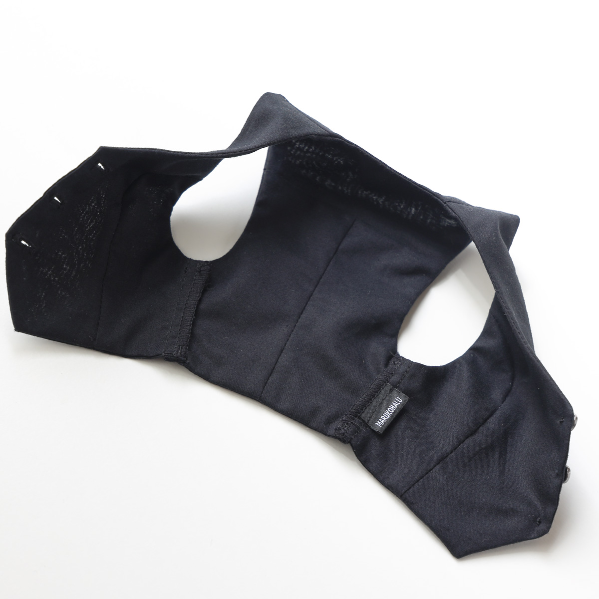 The inside of the vest